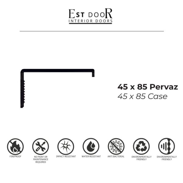 Düz Kompozit Pervaz ( 45x85-75x85 ) - Görsel 2