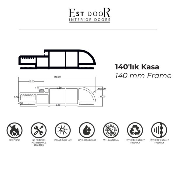 Bombeli Kompozit Kasa ( 10CM-14CM-20CM ) - Görsel 3
