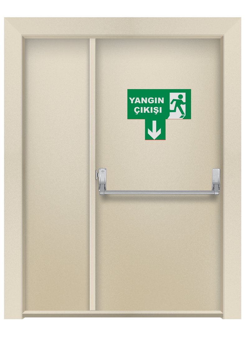 EstDoor Sertifikalı Acil Çıkış Yangın Kapısı EST-A03